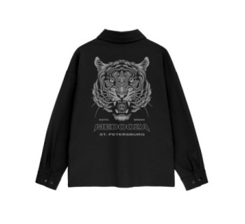 Рубашка MEDOOZA "Tiger Head" (черный)