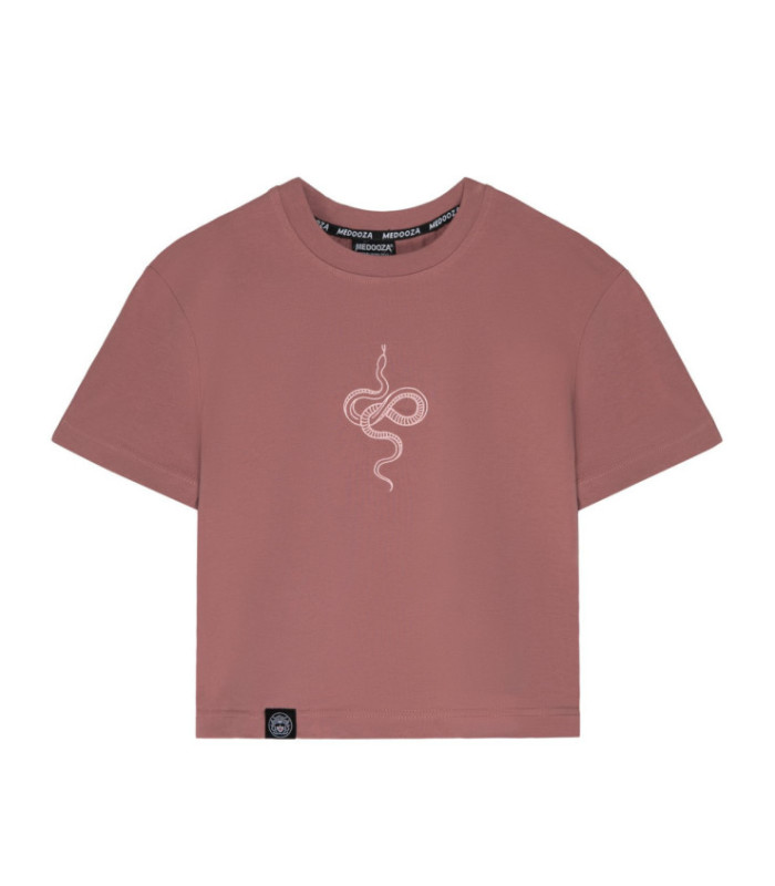 Футболка MEDOOZA "Snake" (W) (розовый)