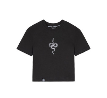 Футболка MEDOOZA "Snake" (W) (черный)