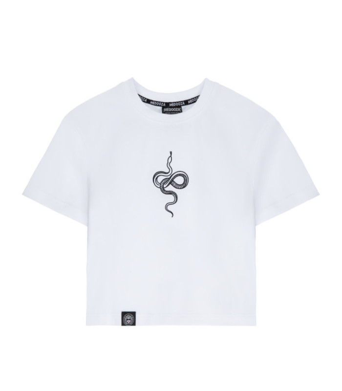 Футболка MEDOOZA "Snake" (W) (белый)