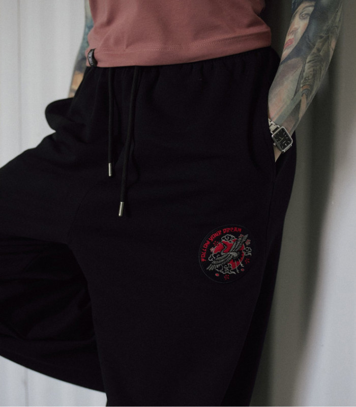 Штаны MEDOOZA "Журавль" (W) (черный)