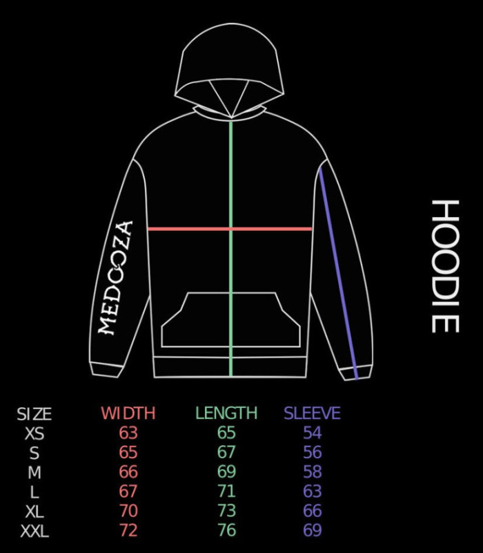 Худи MEDOOZA "Geisha II" (серо-бежевый)