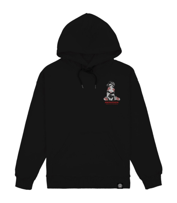 Худи MEDOOZA "Geisha II" (черный)