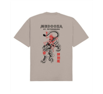 Футболка MEDOOZA "Tiger Rodeo" (светло-бежевый)