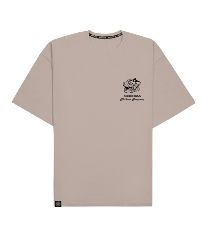 Футболка MEDOOZA "Tiger Rodeo" (светло-бежевый)