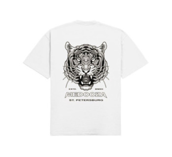 Футболка MEDOOZA "Tiger Head" (белый)