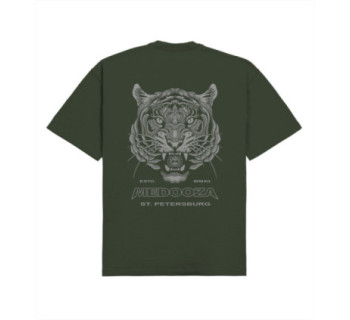 Футболка MEDOOZA "Tiger Head" (хаки)