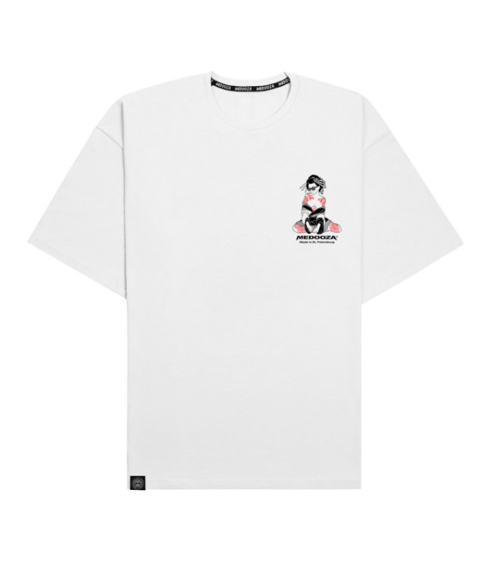 Футболка MEDOOZA "Geisha II" (белый)