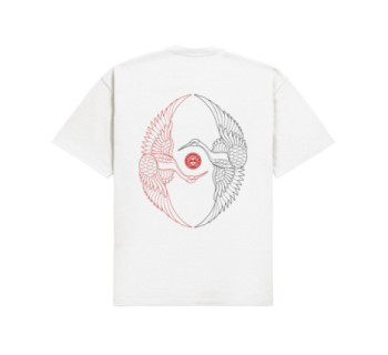 Футболка MEDOOZA "Crane Twins" (белый)