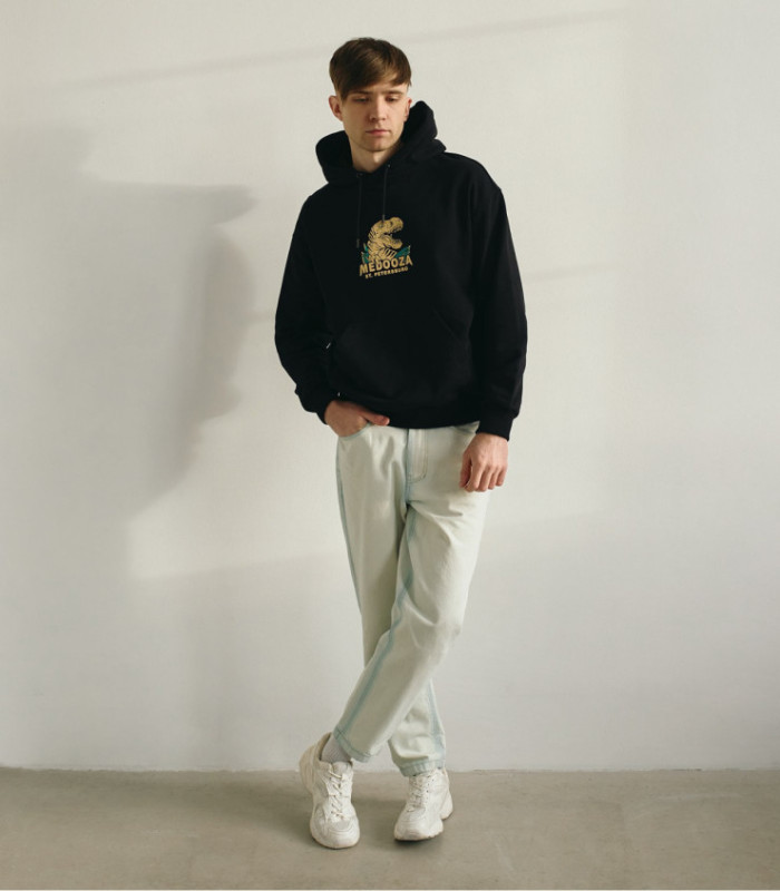 Джинсы MEDOOZA "Metal Logo" (голубой)