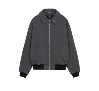 Бомбер-пальто MEDOOZA (темно-серый)