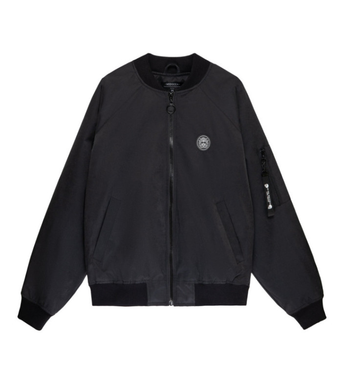 Бомбер MEDOOZA "Tiger Head" (черный)