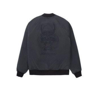 Бомбер MEDOOZA "Dragon Head" (черный)