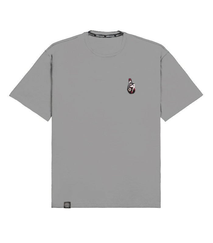 Футболка MEDOOZA "Luck embr" (пепел) NCL23