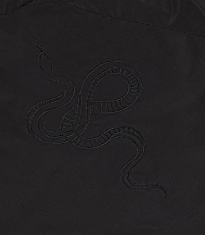 Зимний бомбер MEDOOZA "Snake_embr" (черный)