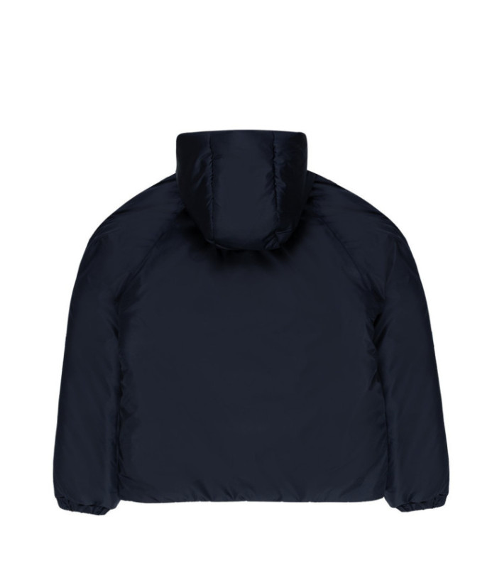 Зимний бомбер MEDOOZA "Metal logo embr" (темно-синий)