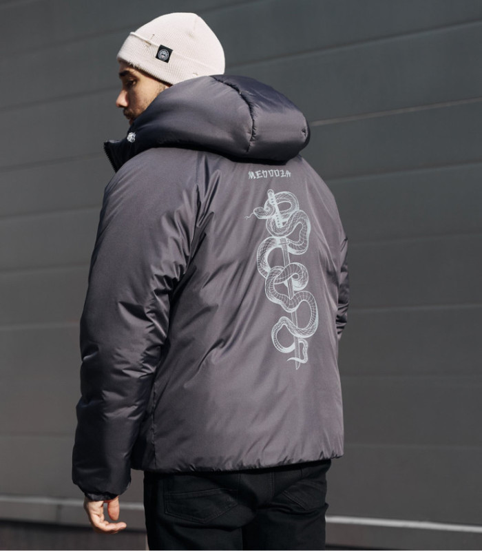 Зимний бомбер MEDOOZA "Katana" (темно-серый)