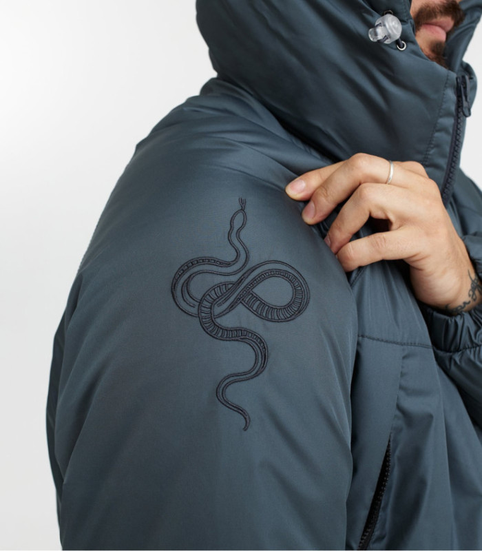 Парка MEDOOZA 'Anaconda' (темно-серый)