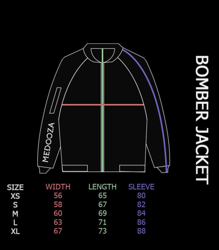 Бомбер MEDOOZA 2-сторон. "D-Tiger/Viper"
