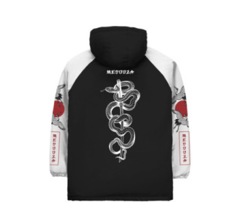 Куртка Storm W MEDOOZA "Japaniac II" (черно-белый)