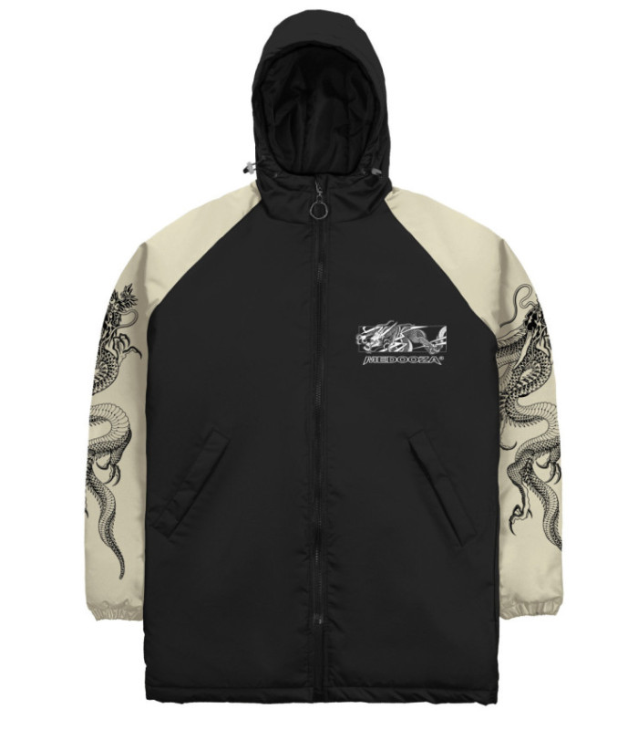 Куртка Storm W MEDOOZA "Super Dragon" (черно-молочный)