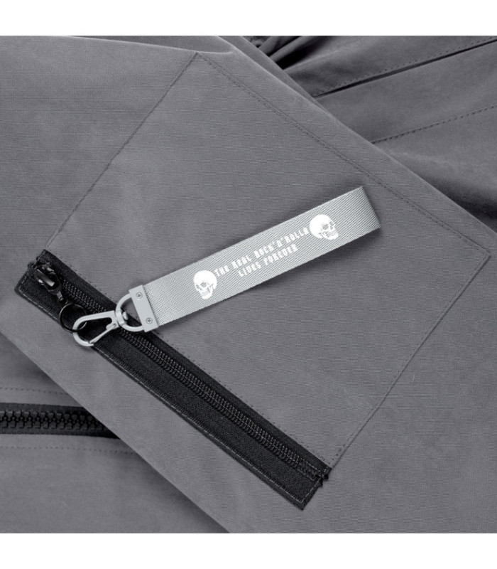 Бомбер MEDOOZA "Журавль embr" (графит)