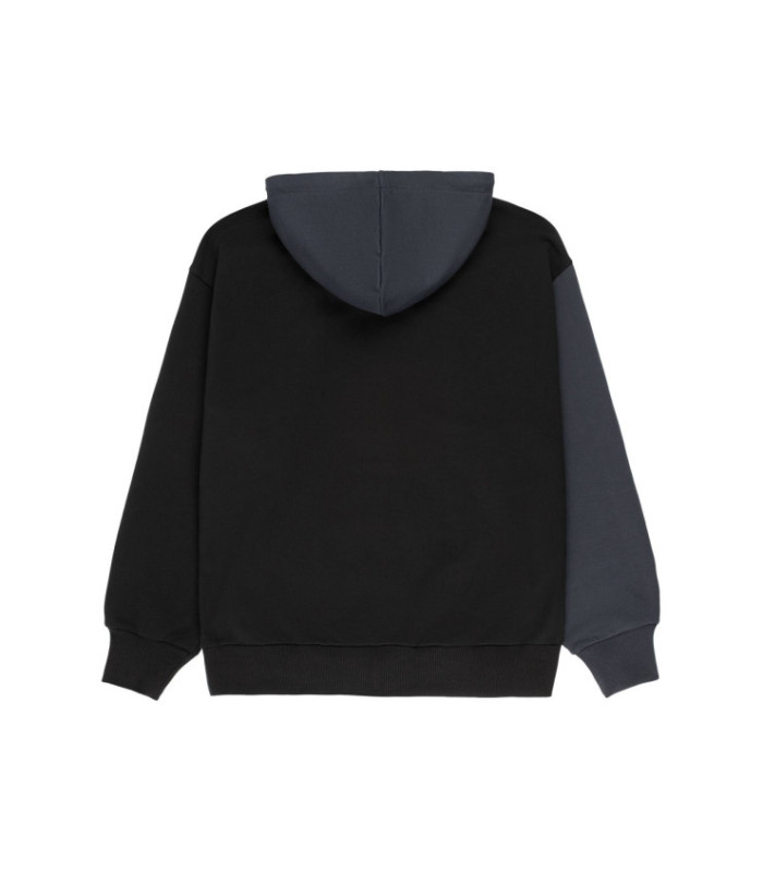 Zip-худи MEDOOZA "Metal Logo" (графитово-черный)