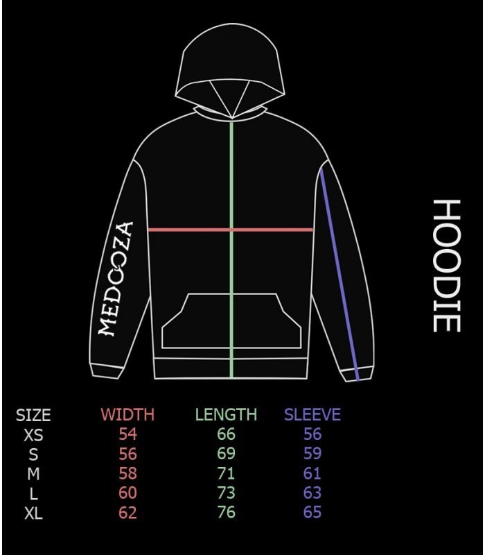 Худи MEDOOZA "Horns_embr" (черный)