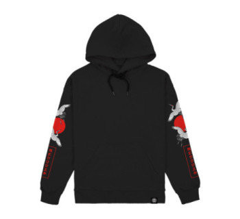 Худи MEDOOZA "Журавль II" (черный)