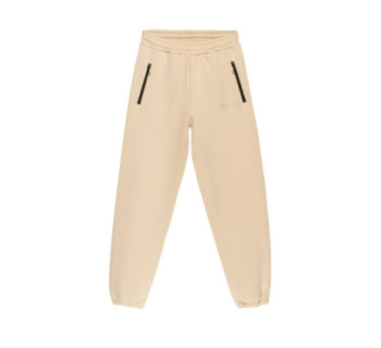 Штаны MEDOOZA "Metal Logo embr" (бежевый начес)