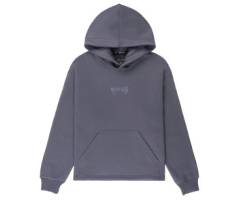 Худи MEDOOZA "Metal Logo embr" (графит начес)