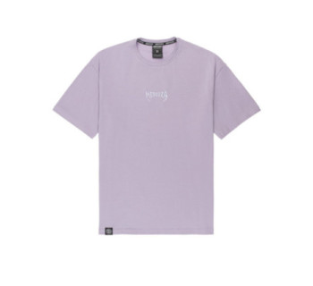 Футболка MEDOOZA "Metal Logo embr" (сирень) NCL23