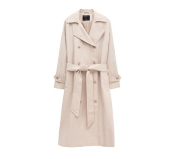 Тренч MEDOOZA "Snake" (W) (бежевый)