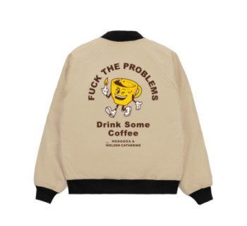 Бомбер MEDOOZA x Welder C. 2-сторон. "FTP Coffee / COD II"